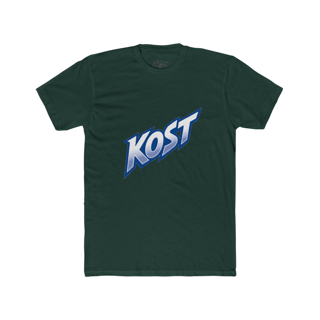 KOST Logo T‑Shirt — Retro Blue Athletic Graphic Tee