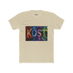 KOST Colorful Smoke Graphic Tee — Vibrant Abstract Lettering T-Shirt