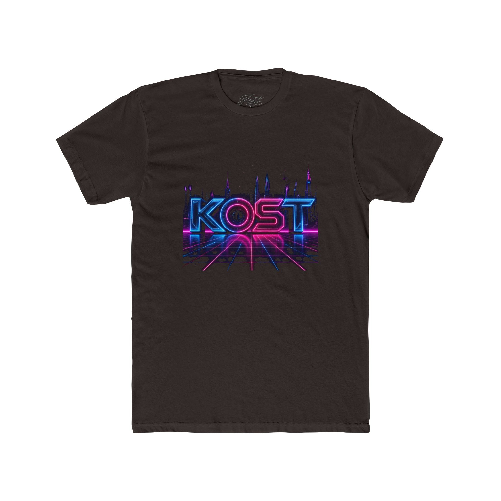 KOST Neon City Graphic Tee — Retro Synthwave Urban Streetwear