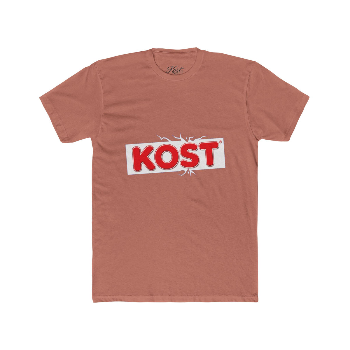 KOST Logo Tee — Vintage Red Logo Graphic T-Shirt