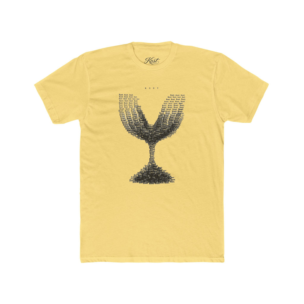 Vintage Wine Glass Graphic T-Shirt
