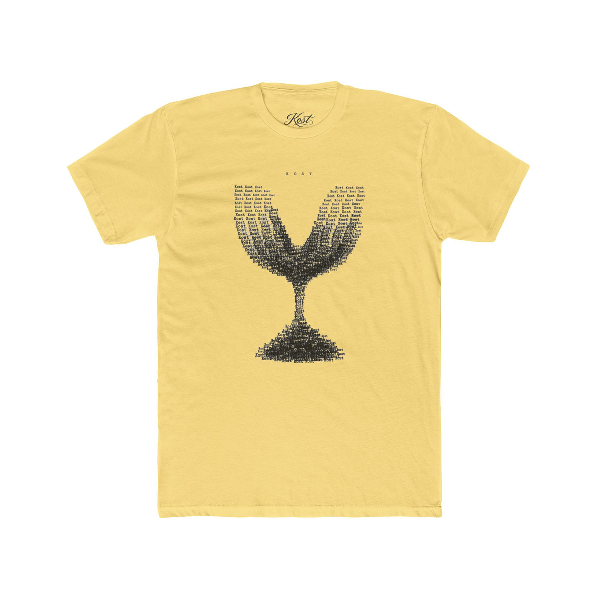 Vintage Wine Glass Graphic T-Shirt