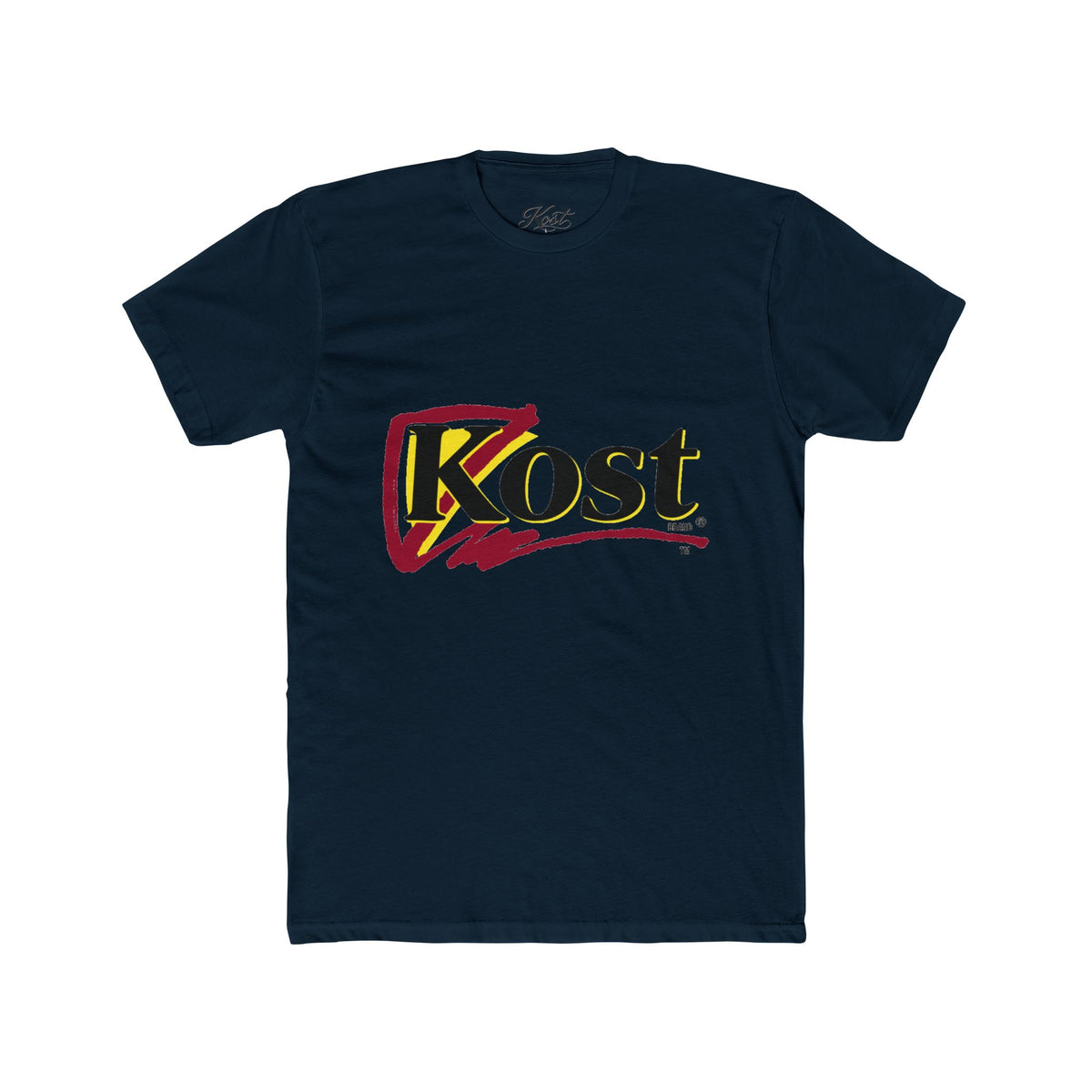 Kost Logo Graphic Tee - Vintage Script Logo T-Shirt