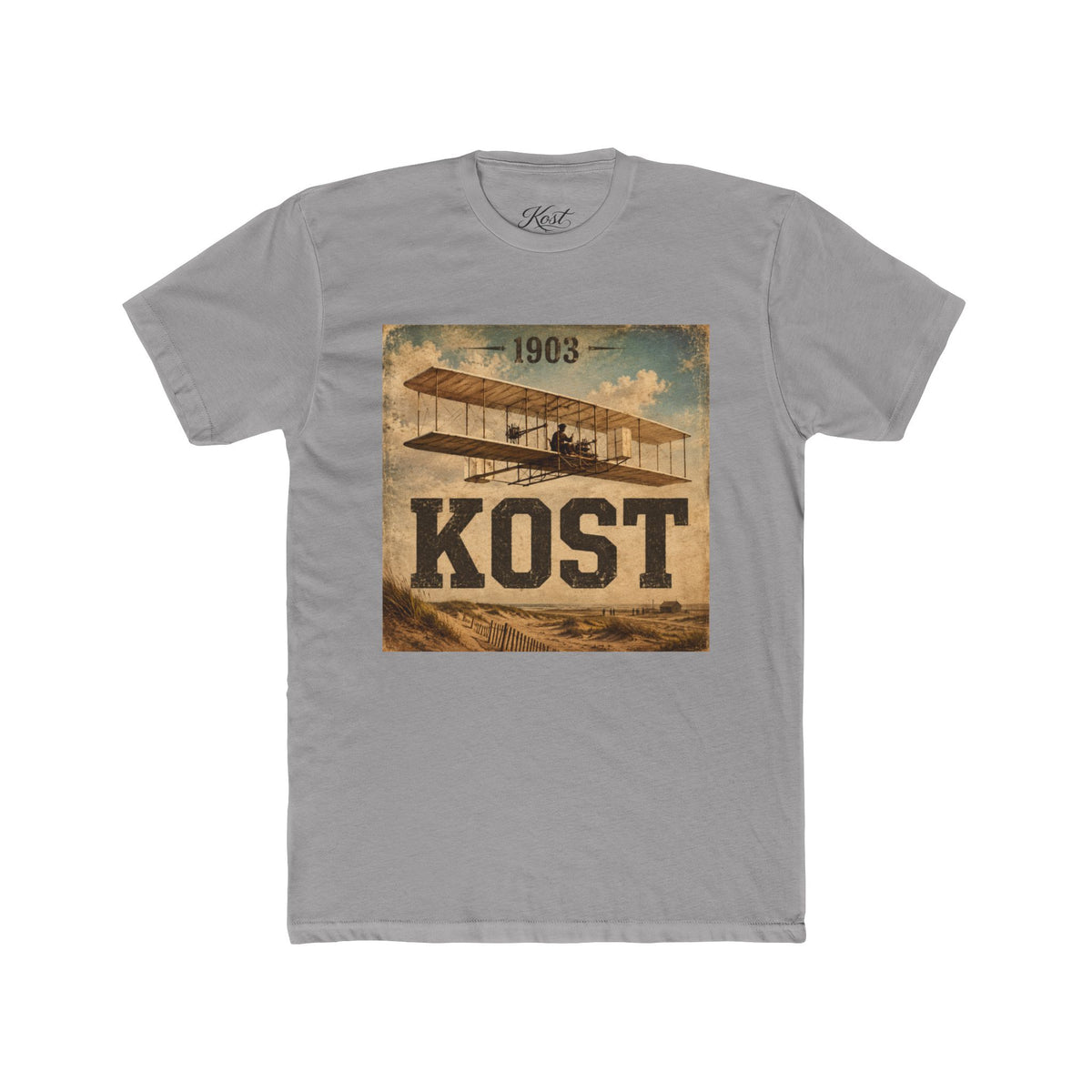 1903 Vintage Airplane T-Shirt – KOST Retro Aviation Tee