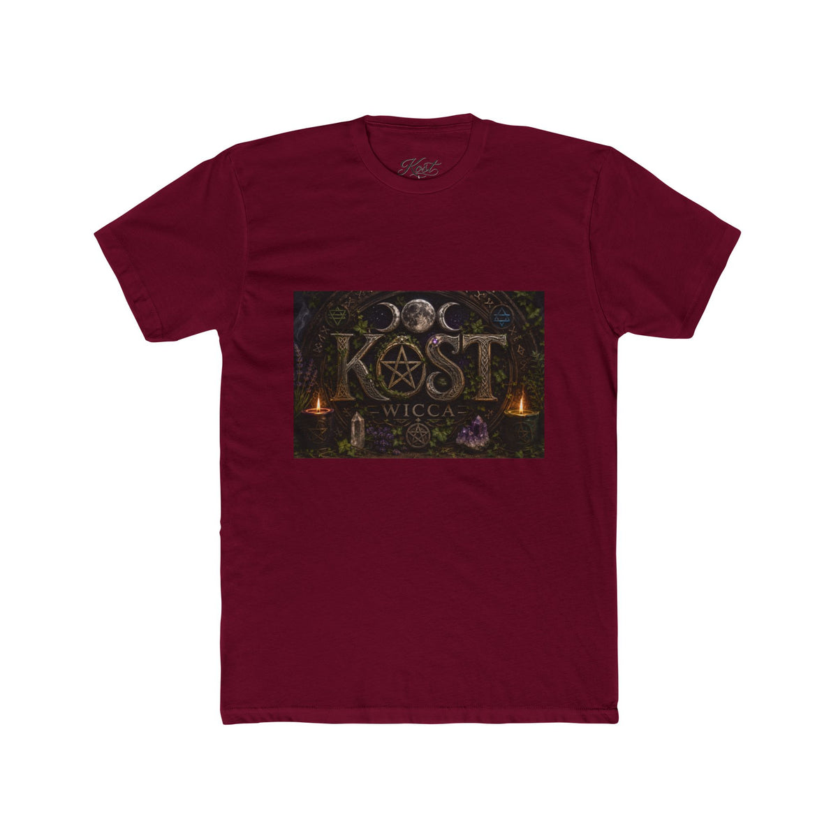 Wiccan KØST Moon Phases Graphic Tee — Pagan Witchcraft T-Shirt