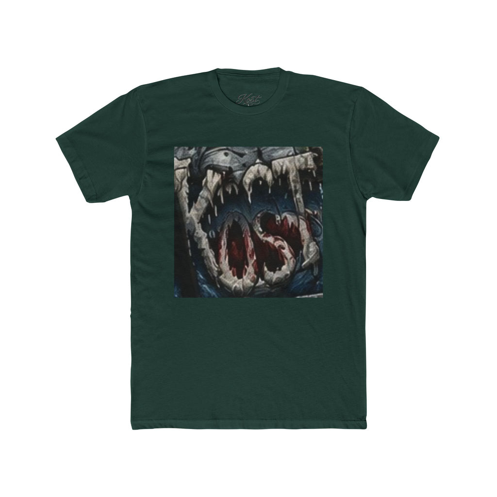 Shark Bite Graphic Tee — 'Lost' Horror Shark Design