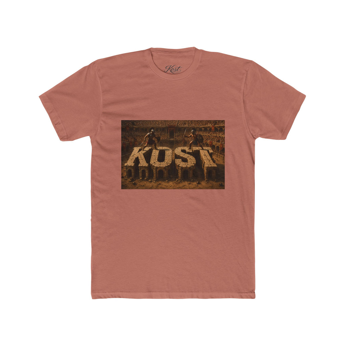 Rusty Caravan Tee — Vintage Desert 'KUST' Graphic T-Shirt