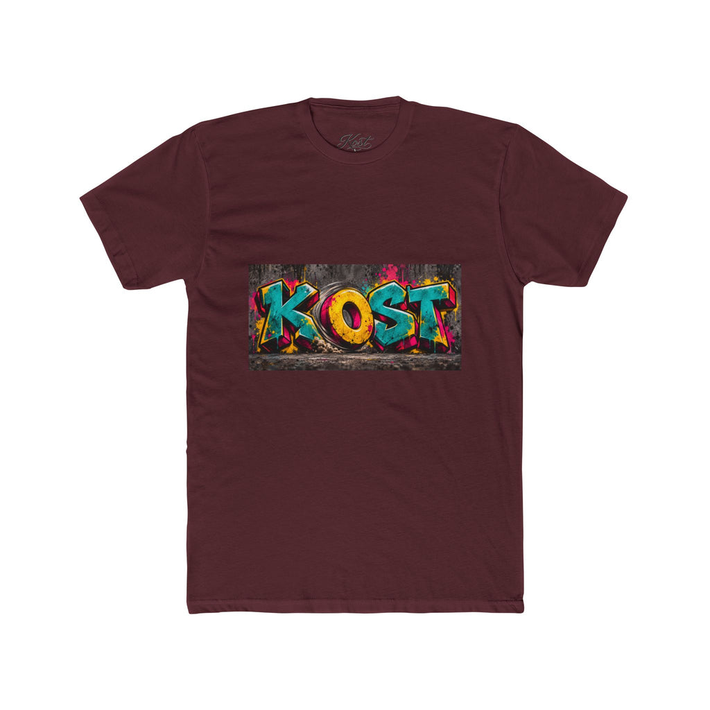 KOST Graffiti Tee — Colorful Street Art Crewneck
