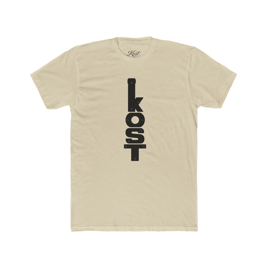 KOST Minimalist Typography Cotton Crew Tee
