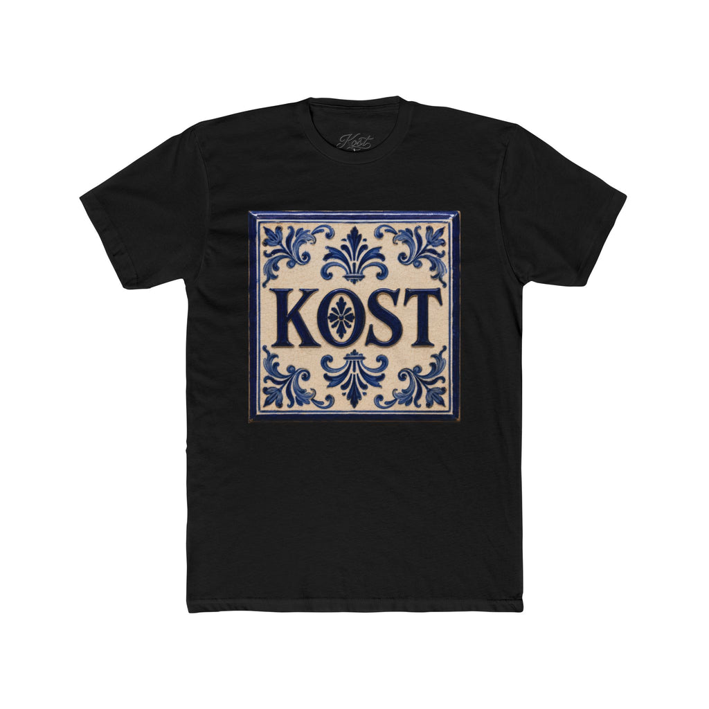 Kost Ornamental Tile Graphic Cotton T-Shirt