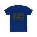 Kost Embroidered Logo Tee — Minimalist Cotton Crew T‑Shirt