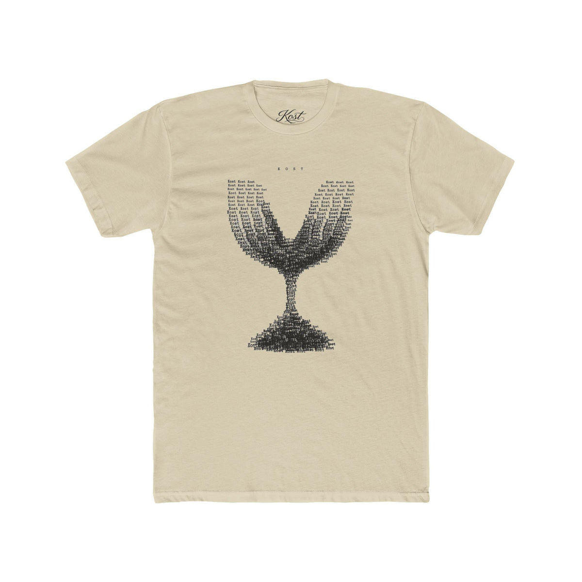 Vintage Wine Glass Graphic T-Shirt