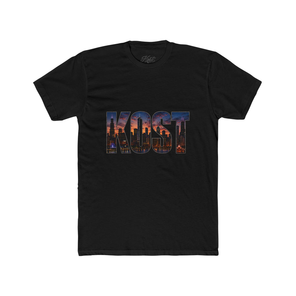 KOST City Skyline Tee — Urban Nightscape Graphic T-Shirt