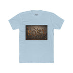 Retro Industrial 'KOST' Graphic Tee — Vintage Steampunk Lettering Shirt