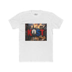 KOST Cityscape Graphic Tee — Red, White & Blue Urban Skyline T-Shirt