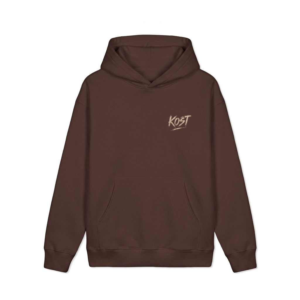 KOST Script Logo Hoodie — Brushed Streetwear Pullover