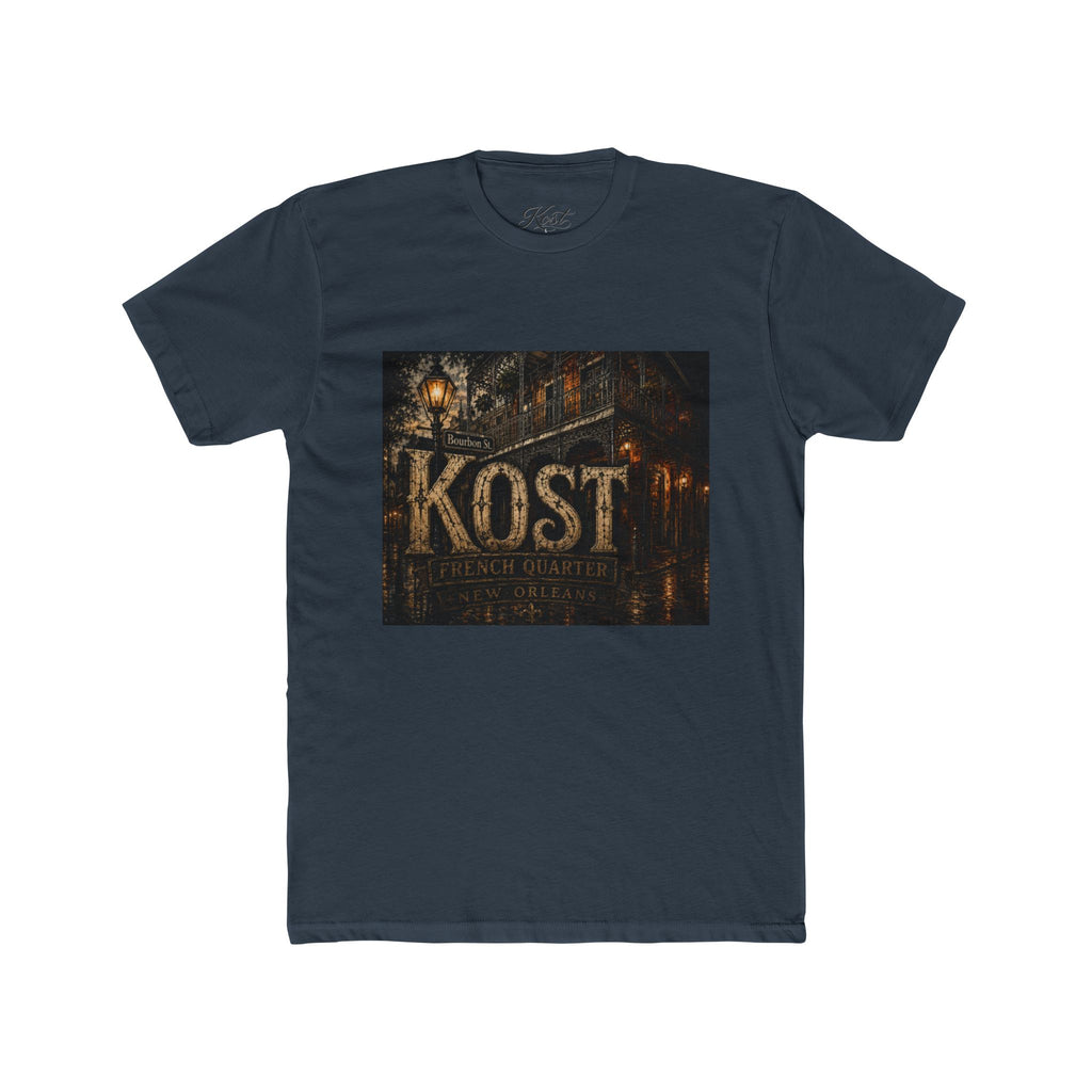 KOST Vintage Street Sign Tee — Rustic Urban Logo T-Shirt