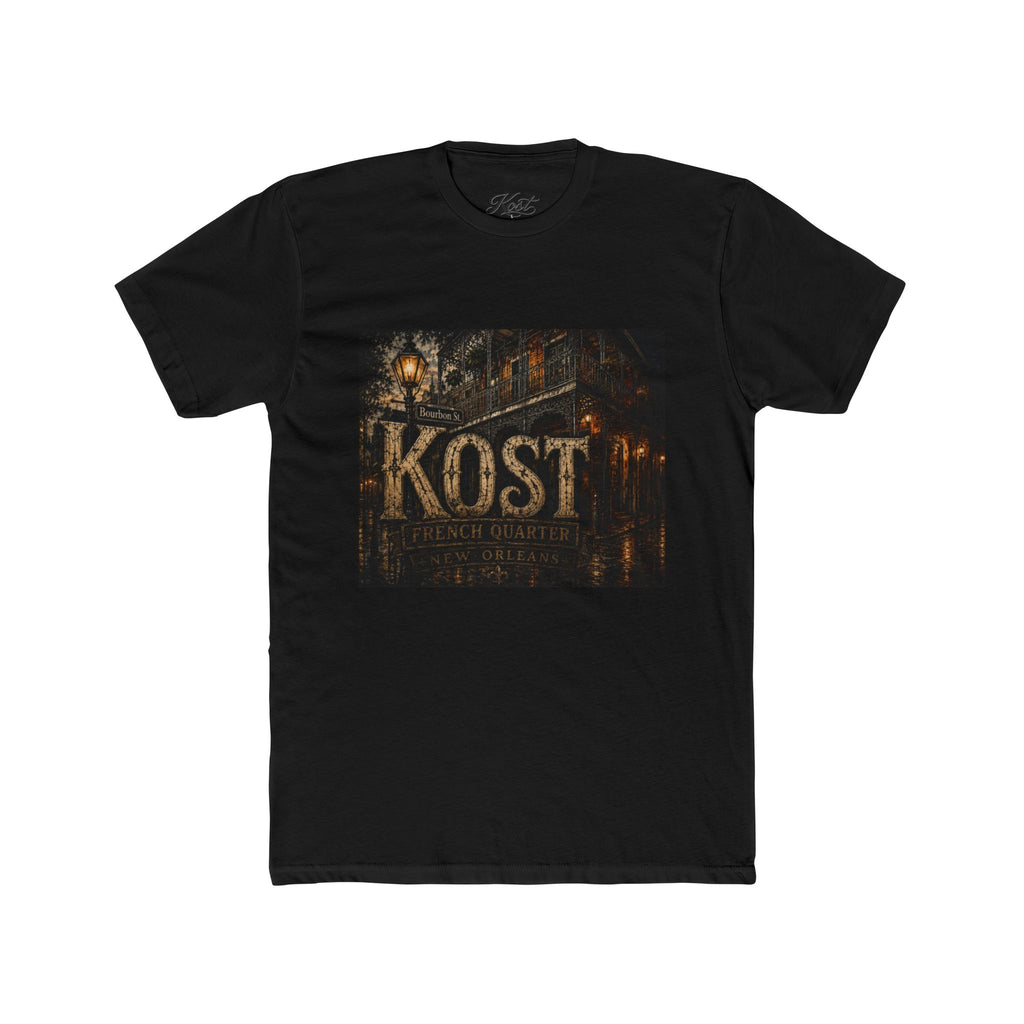 KOST Vintage Street Sign Tee — Rustic Urban Logo T-Shirt