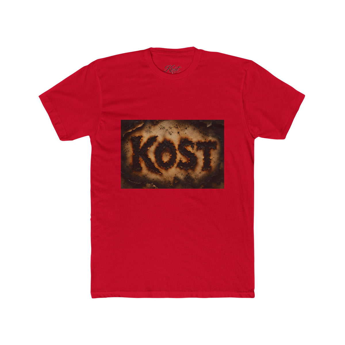 KOST Burnt Logo Tee — Vintage Grunge Graphic T-Shirt