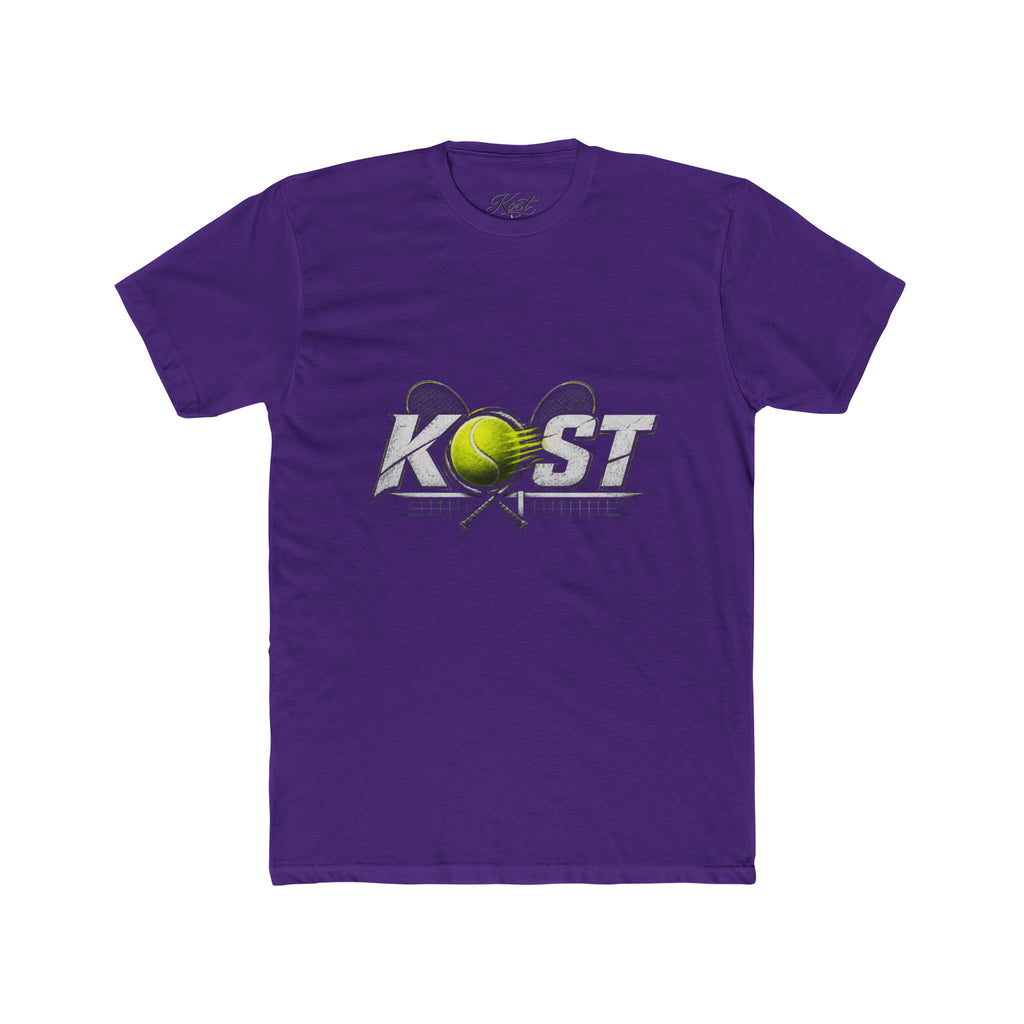 Tennis Boost Graphic Tee — Vintage Ball & Racket Sports Shirt