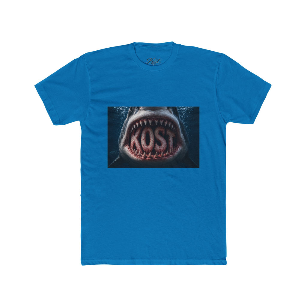 Shark Mouth Graphic Tee – 'KOST' Horror Ocean Shirt