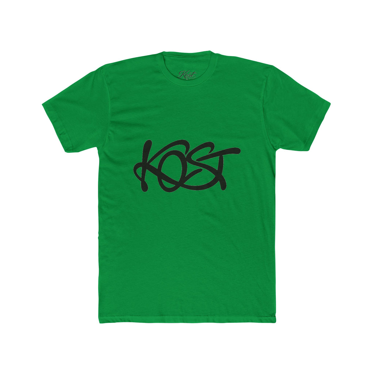 Kost Script Logo Tee — Minimalist Streetwear Cotton T‑Shirt