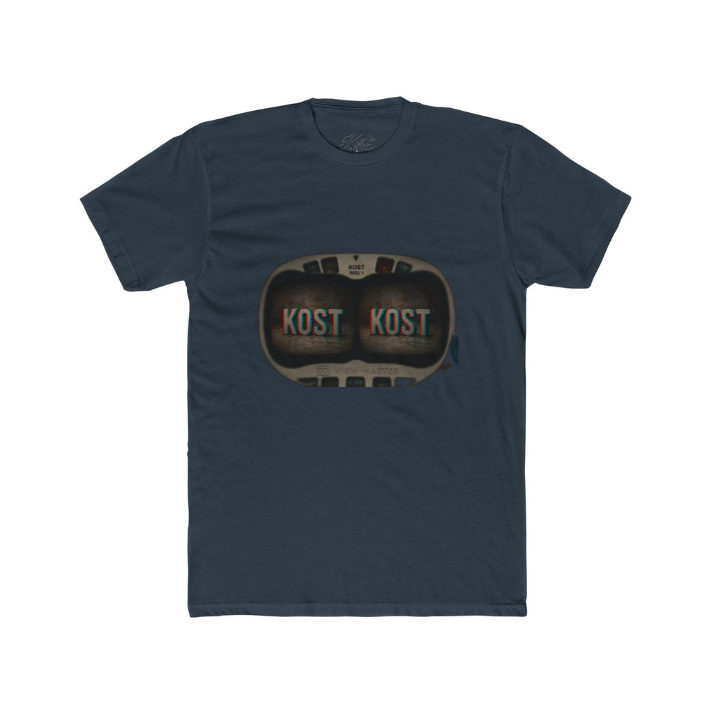 KOST Retro Camera Tee — Vintage Viewfinder Graphic Crew T-Shirt