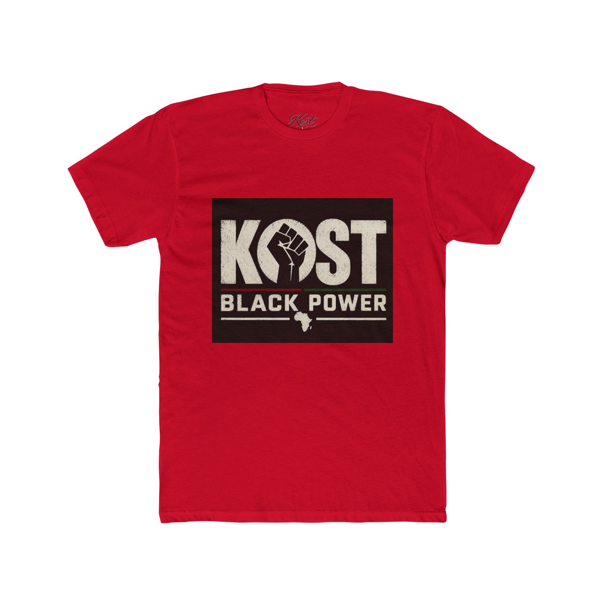 Black Power KOST Graphic Tee — Afro Fist Social Justice Shirt