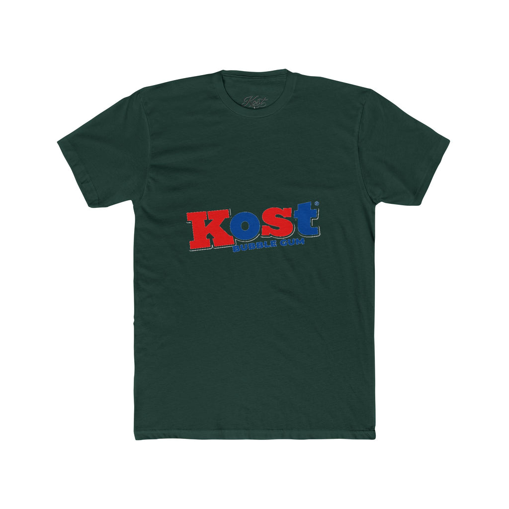 Kost Bubble Gum Graphic Tee — Retro Red & Blue Logo T‑Shirt