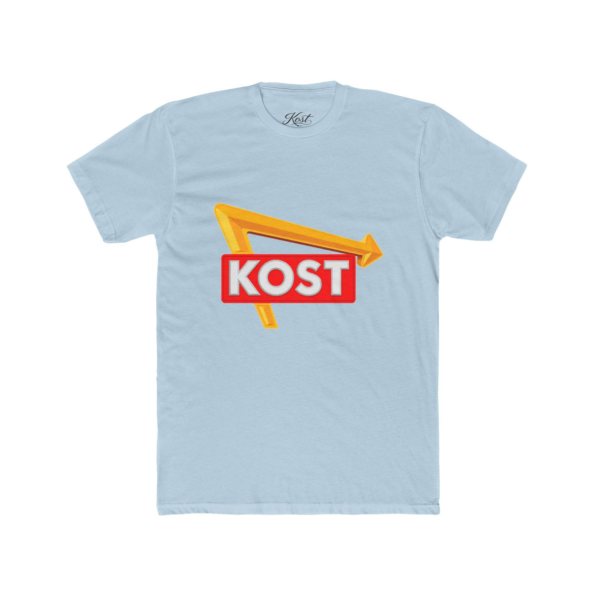 KOST Logo Tee — Retro Arrow Graphic Cotton T-Shirt