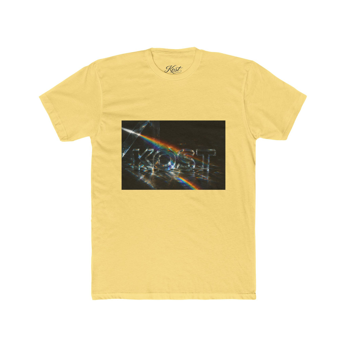 Abstract Rainbow Distortion Graphic T-Shirt