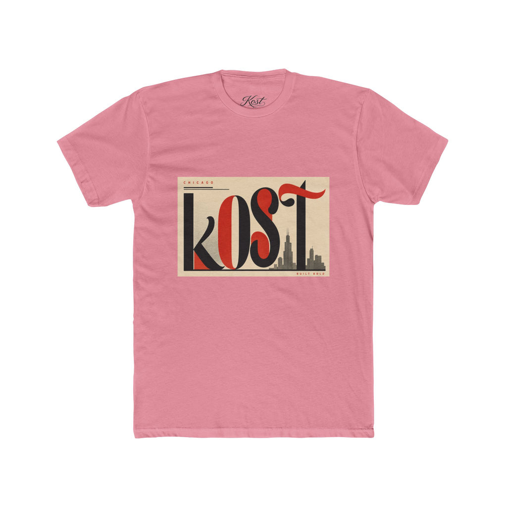 KOST Retro City Skyline Tee — Vintage Typography San Francisco Shirt