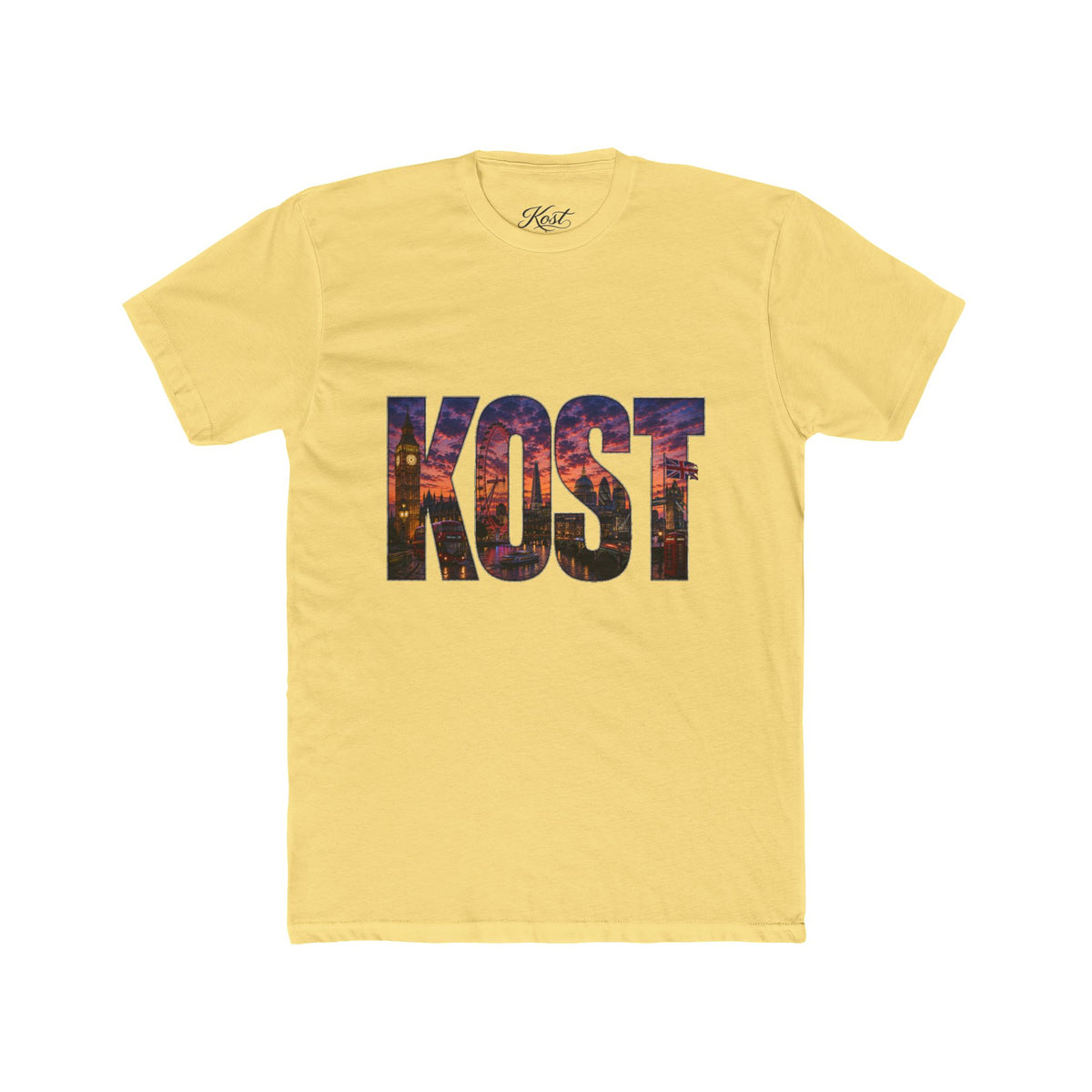 KOST City Skyline Graphic Tee — Urban Photo-Print Crew T-Shirt