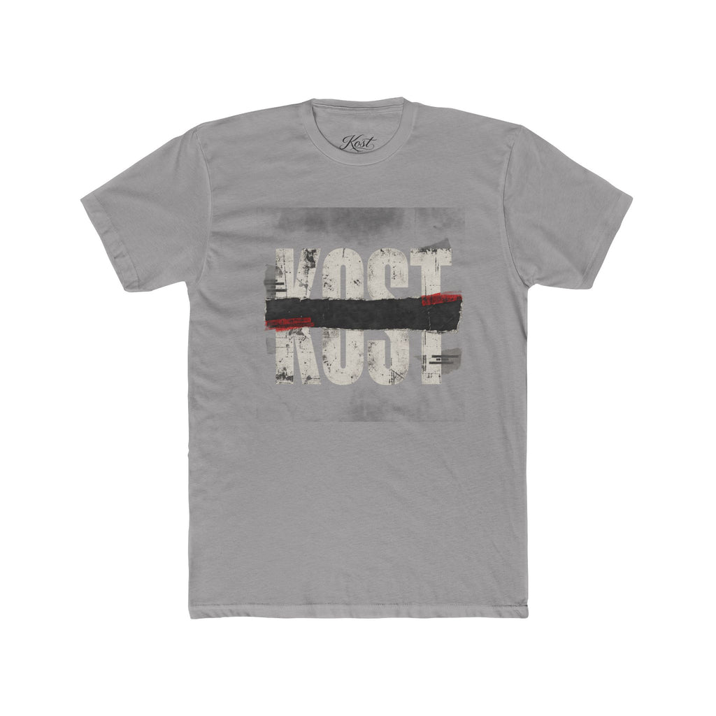 Lost & Found Distressed Tee — Vintage 'LOST' Graphic Crew Shirt