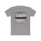 Lost & Found Distressed Tee — Vintage 'LOST' Graphic Crew Shirt