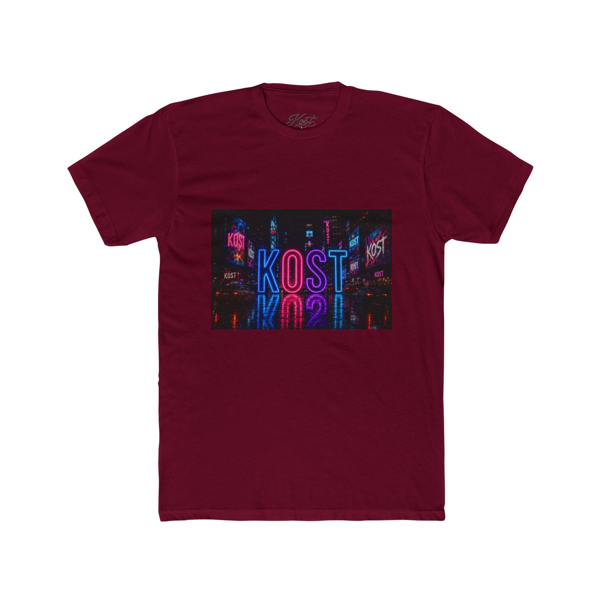 KOST Neon Sign Tee — Retro Neon Graphic T-Shirt