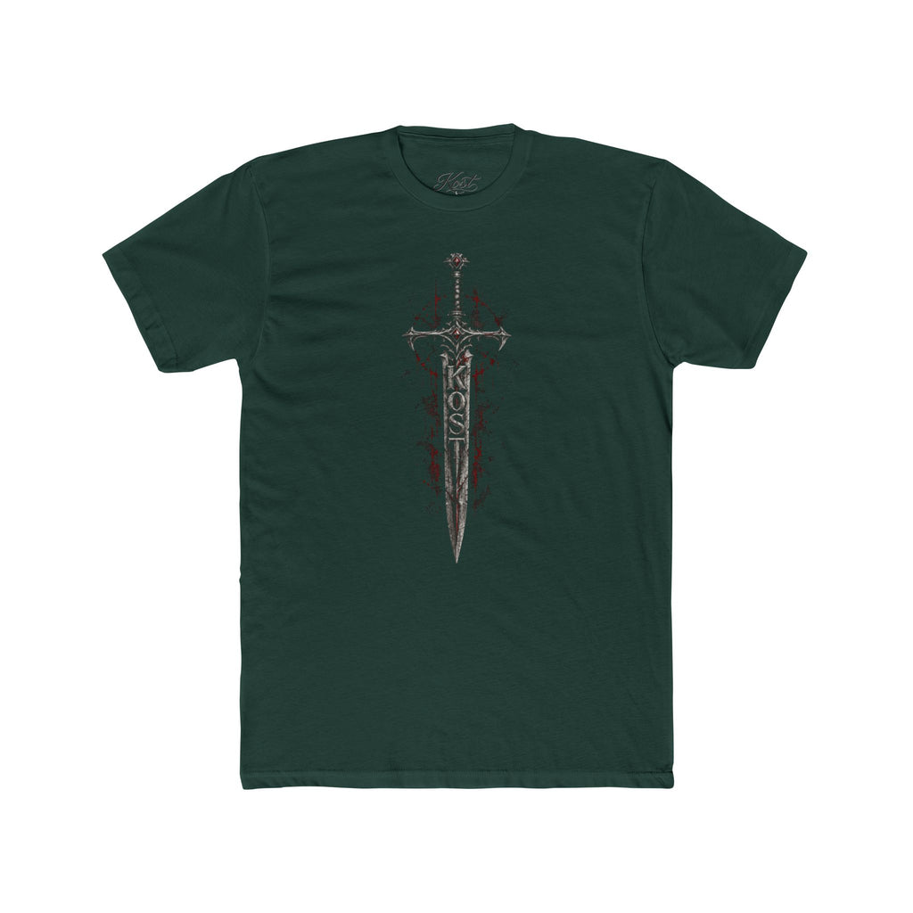 Gothic Sword and Chandelier Graphic T-Shirt