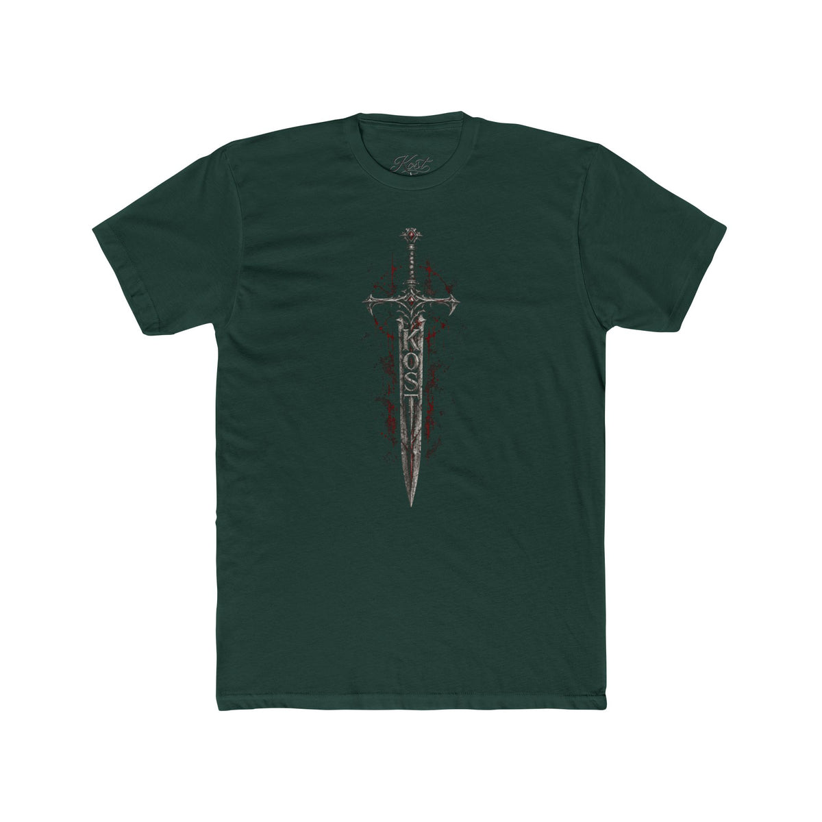 Gothic Sword and Chandelier Graphic T-Shirt