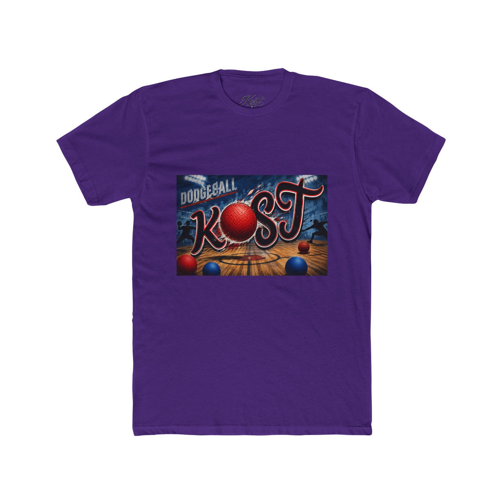 Dodgeball KOST Retro Graphic Tee — Vintage Sports Crew Shirt