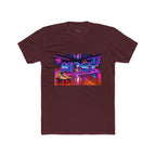 Retro Roller Disco Tee — "KOST" Neon 80s Skate Graphic T-Shirt