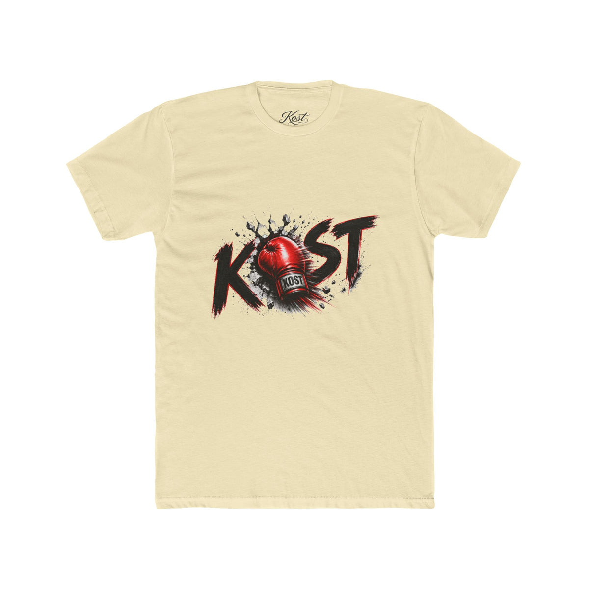 Boxing K.O. Tee — 'K.O.' Red Boxing Glove Graphic Shirt
