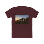 KOST Sunset Hollywood Sign Photo Tee — Vintage LA Skyline Graphic T-Shirt