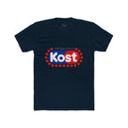 Kost Logo Tee — Retro Red & Blue Graphic T-Shirt