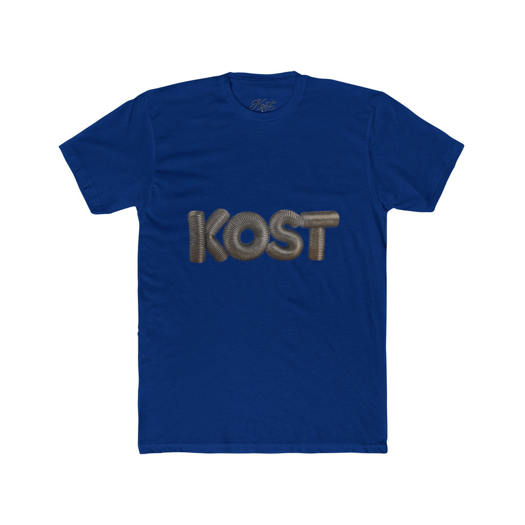 KOST Logo Tee — Retro 3D Lettering Cotton T‑Shirt