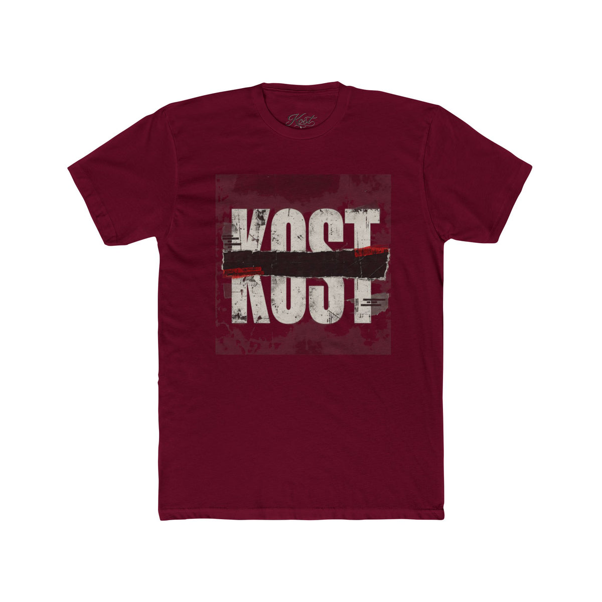Lost & Found Distressed Tee — Vintage 'LOST' Graphic Crew Shirt