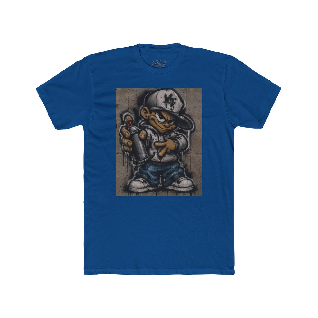 Graffiti Kid Tee — Urban Street Art Cartoon T-Shirt