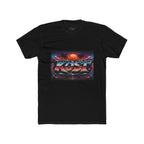 KOST Retro Sunset Tee — 80s Vaporwave Beach Graphic T-Shirt