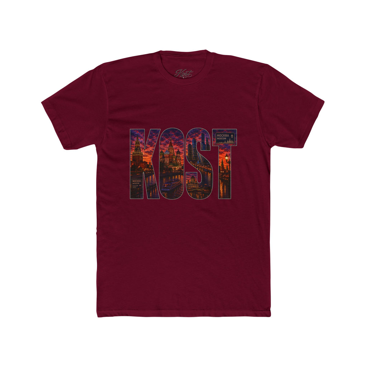 KOST Sunset Logo Tee — Graphic Crewneck T-Shirt