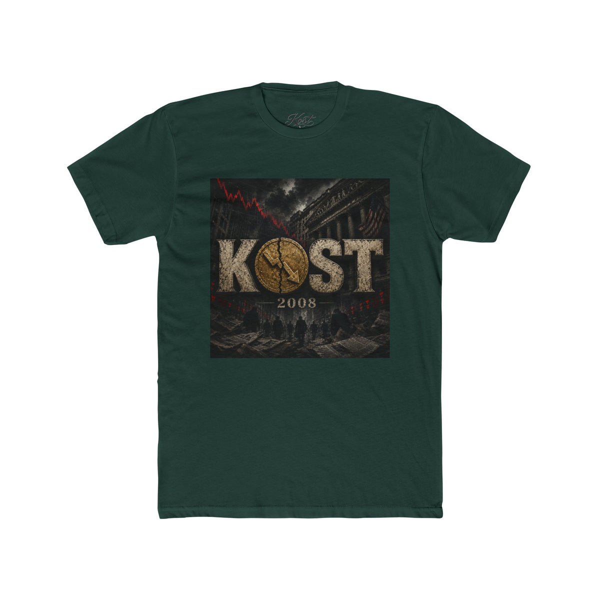 KOST 2008 Graphic Tee — Urban Vintage Basketball Logo T‑Shirt