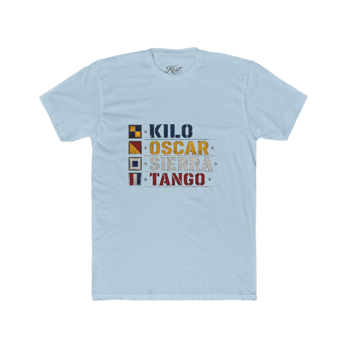 Kilo Oscar Sierra Tango Aviation Phonetic Alphabet T-Shirt